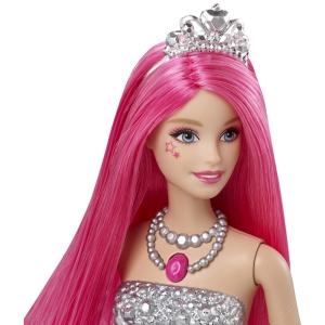 Barbie™ in Rock 'n Royals Courtney™ Doll - Spanish Language face